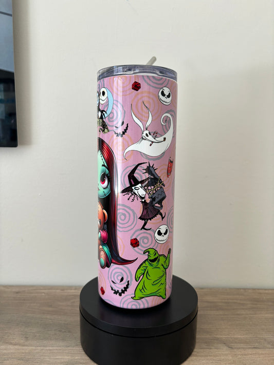 Nightmare Before Christman 20oz Skinny Tumbler